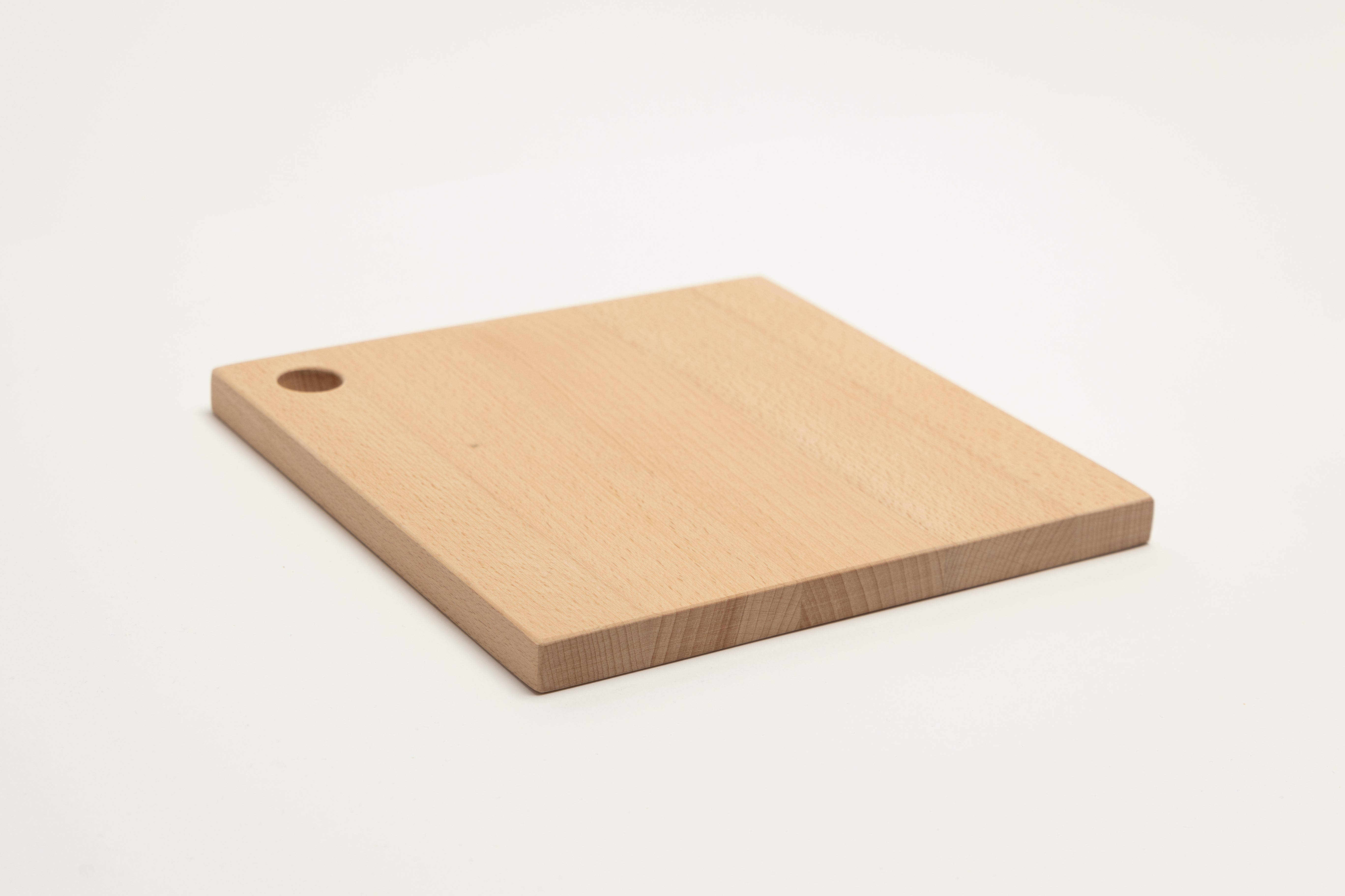 Vollholz Frühstücksbrett 4er Set Quadrat