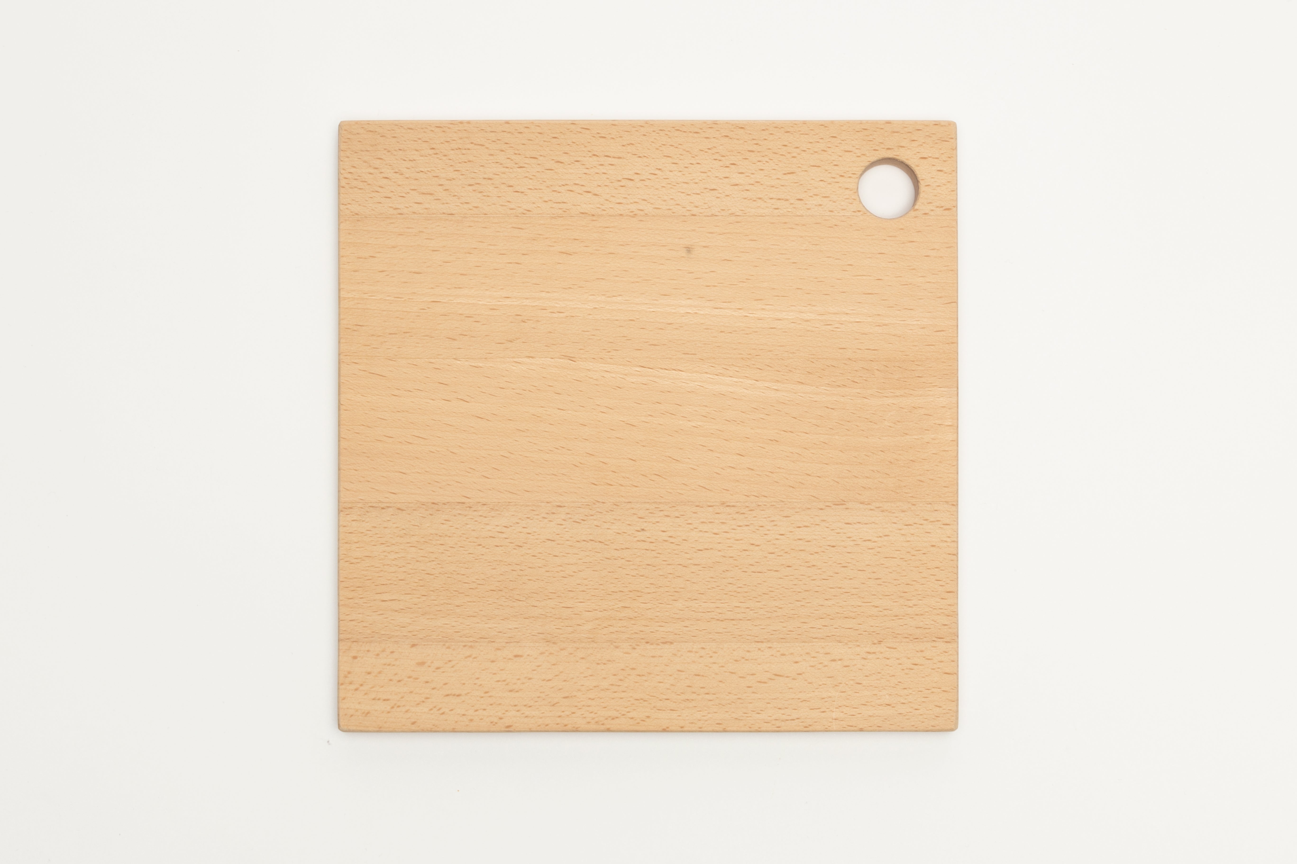 Vollholz Frühstücksbrett 4er Set Quadrat